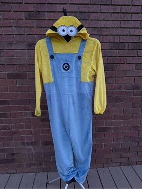 Minions Halloween Costume Child Large Despicable Me Union Suit Kevin Jumpsuit